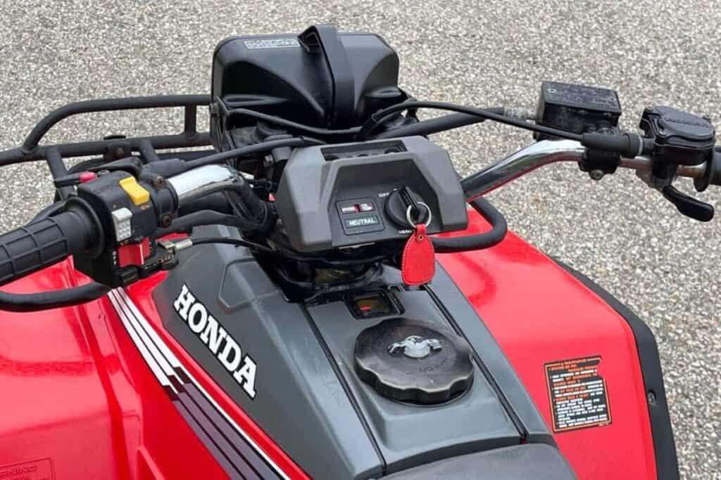 1986 Honda FourTrax 250 Handlebar Assembly